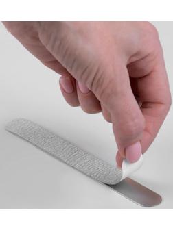 Сменный файл для пилки, на вспененной основе, 18 см, абразивность 240, цвет серый