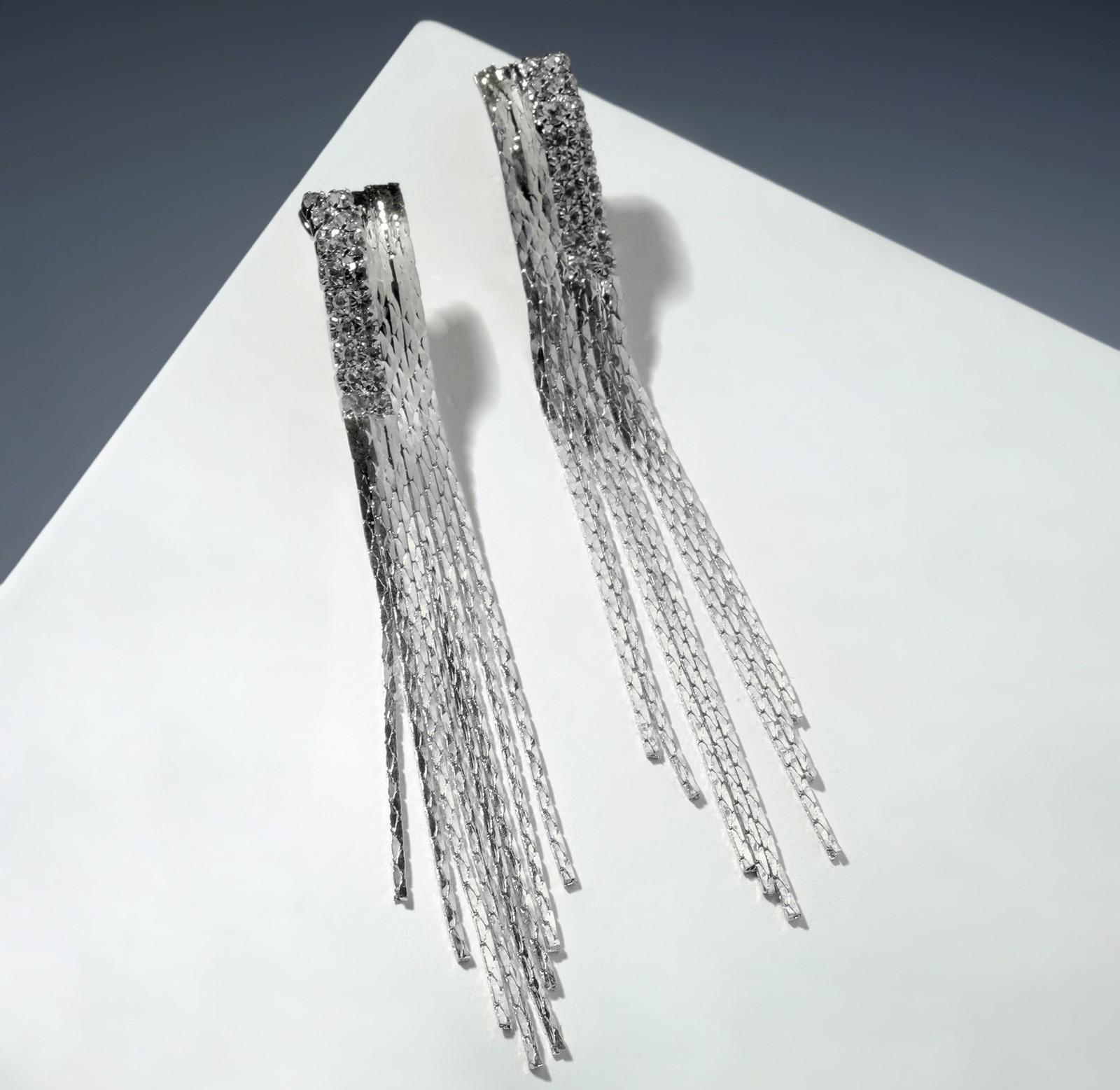 Серьги висячие 