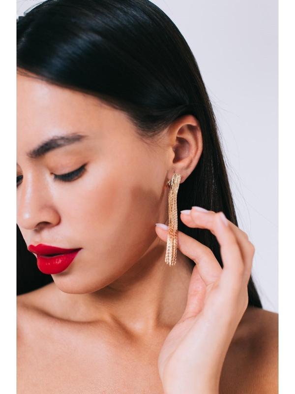 Серьги висячие 