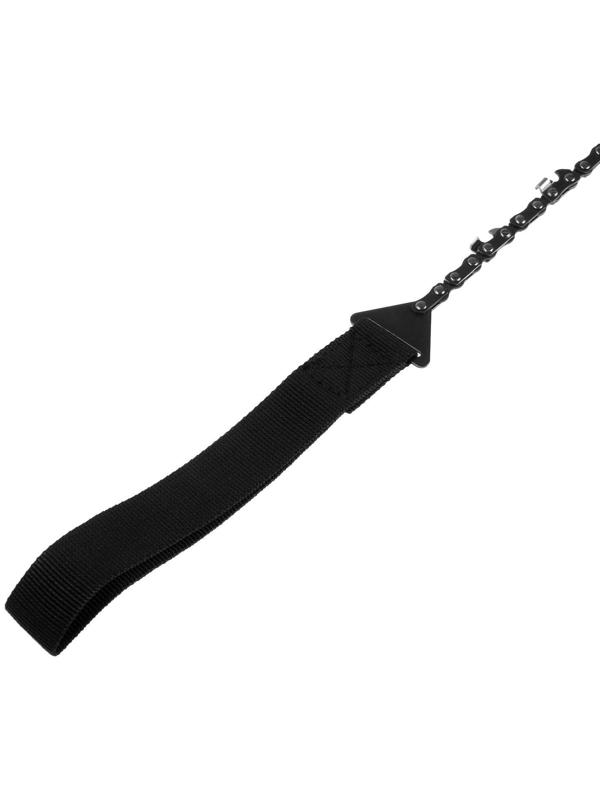 Пила ручная цепная ТУНДРА, карманная, походная, чехол-кобура, зуб через звено, 1000 мм