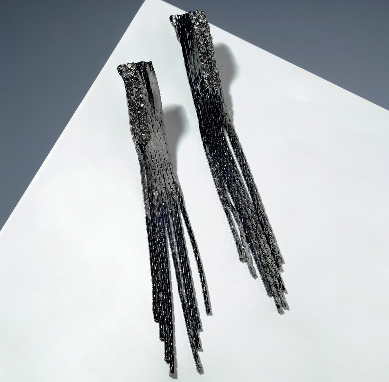 Серьги висячие 