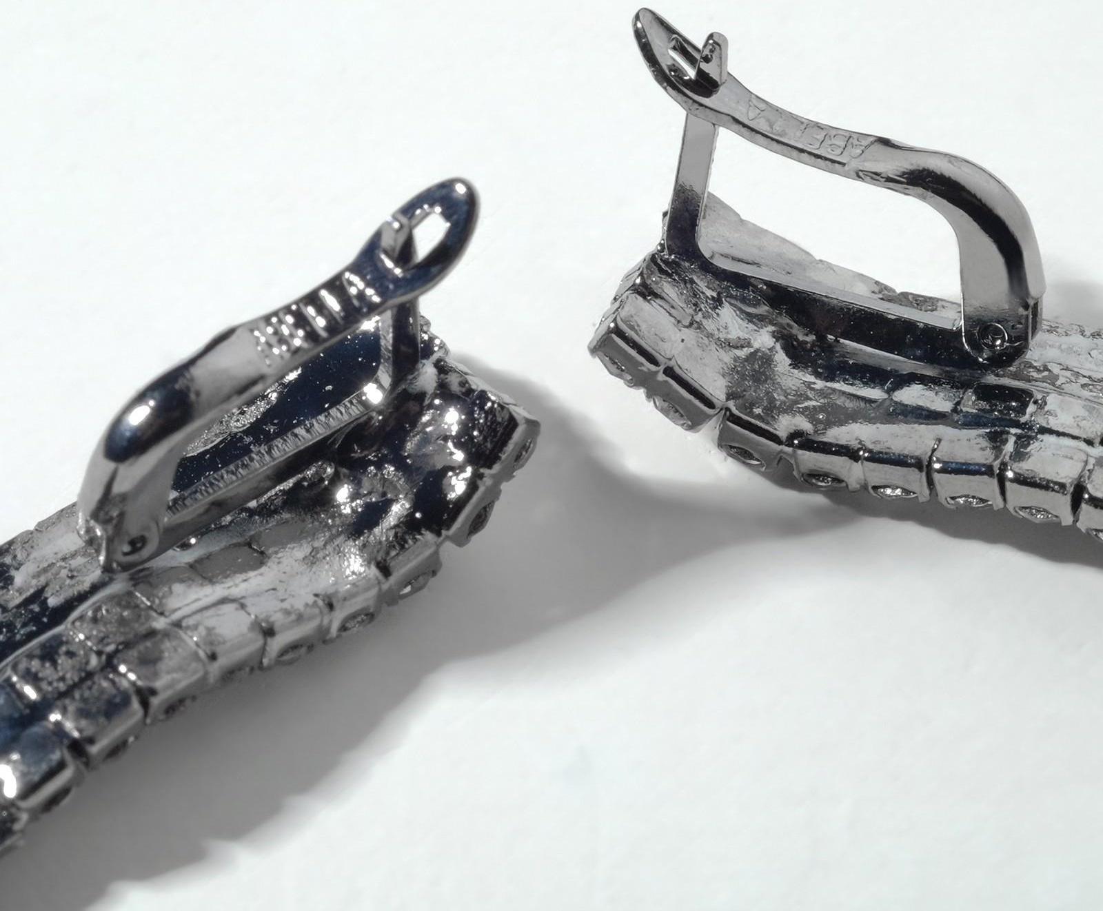 Серьги висячие 