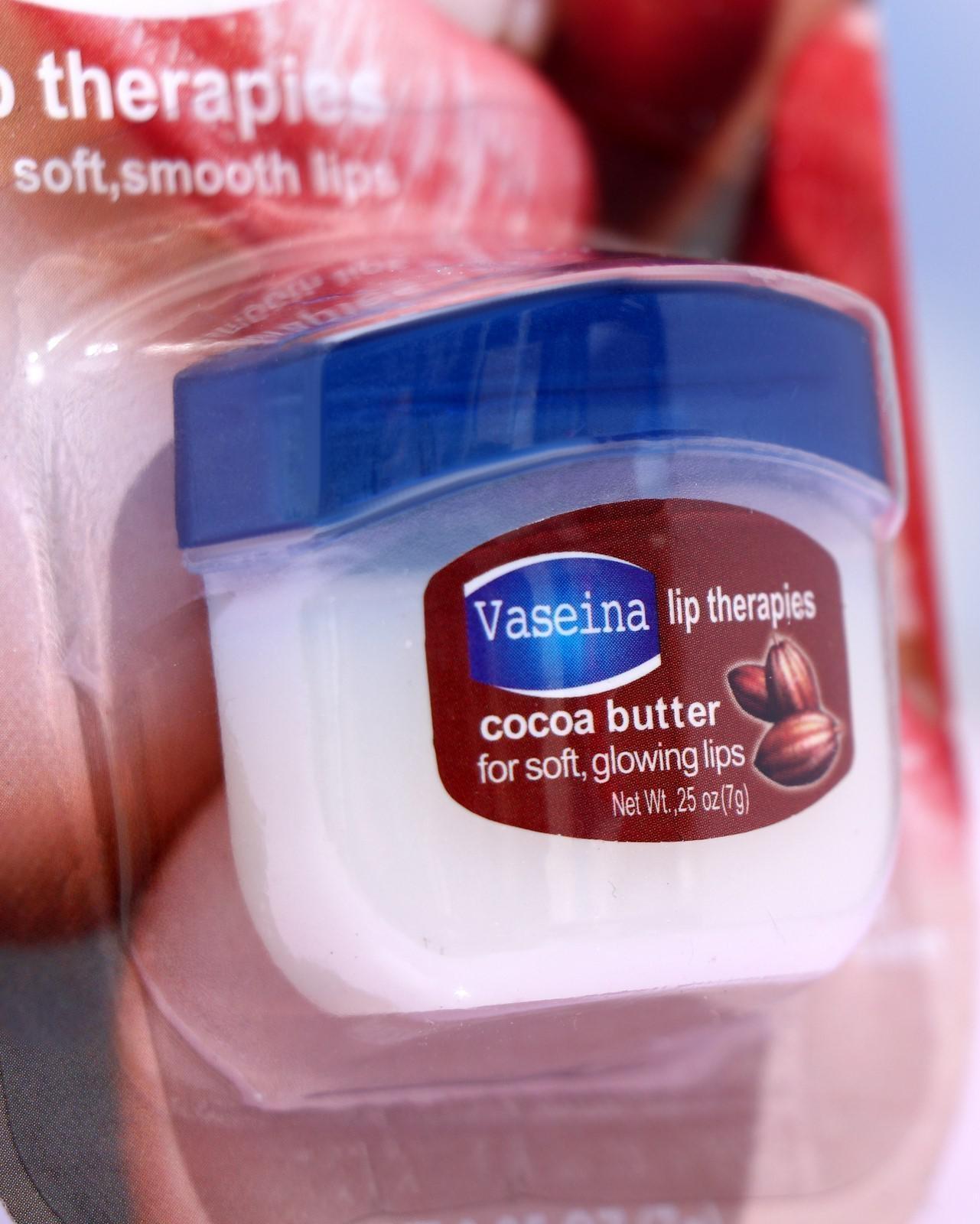 Вазелин косметический для губ с какао-маслом