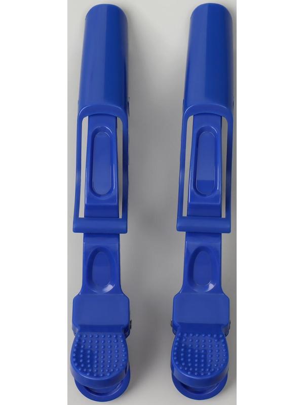 Набор зажимов для волос, 11,5 см, 2 шт, цвет МИКС