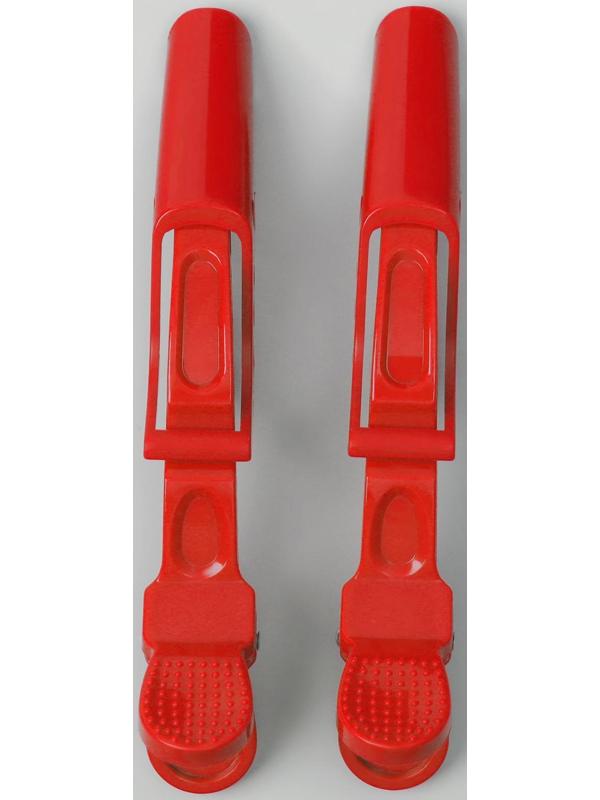 Набор зажимов для волос, 11,5 см, 2 шт, цвет МИКС