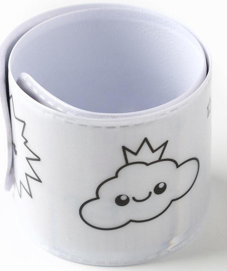 Браслет светоотражающий «Облачка»