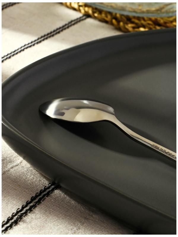 Ложка чайная из нержавеющей стали Magistro «Блинк», 14,5×3, на подвесе, цвет серебряный