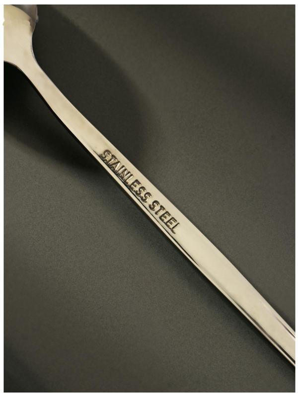 Ложка чайная из нержавеющей стали Magistro «Блинк», 14,5×3, на подвесе, цвет серебряный