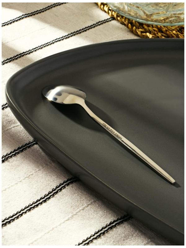 Ложка чайная из нержавеющей стали Magistro «Блинк», 14,5×3, на подвесе, цвет серебряный