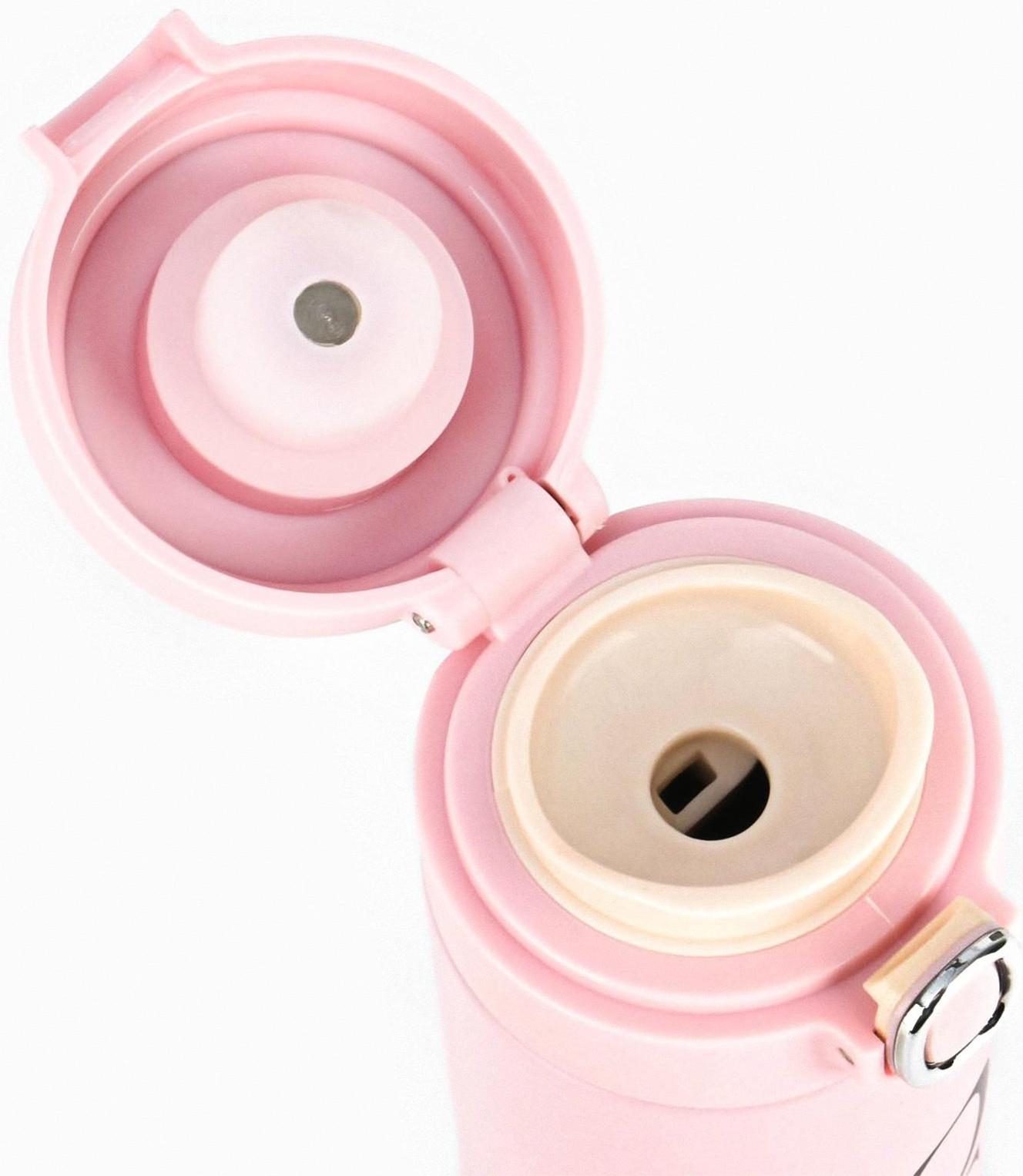 Термокружка, серия: Simple, Love your Life, 420 мл, сохраняет тепло 8 ч, с термометром