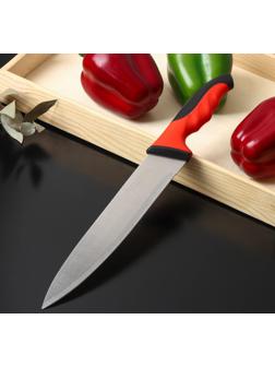 Нож-шеф Доляна Bull, лезвие 23 см, цвет красный