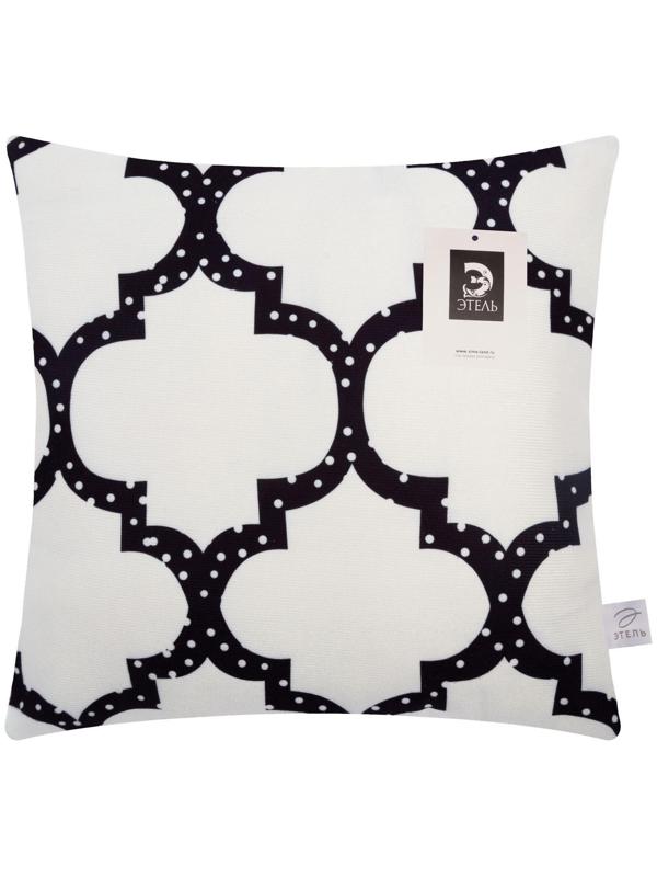 Наволочка декоративная Этель Геометрия «Узор» 40х40 см, велюр