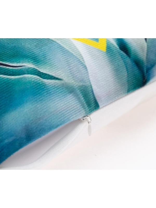 Наволочка декоративная Этель Тропики «Кактус» 40х40 см, велюр