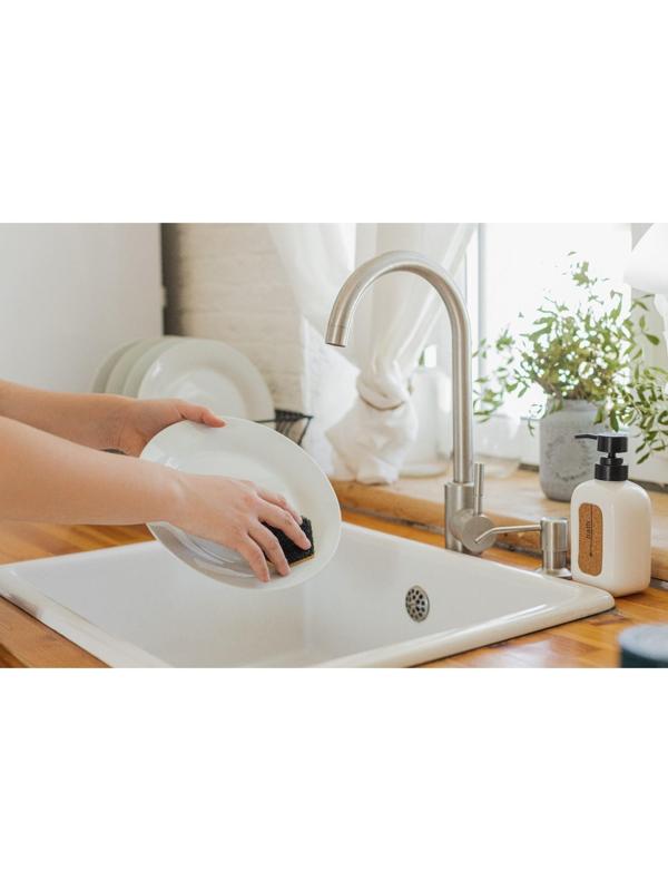 Набор аксессуаров для ванной комнаты Доляна «Лофт», 2 предмета (дозатор для мыла, стакан)