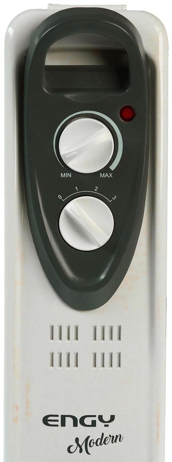Обогреватель ENGY EN-2205 Modern, масляный, 1000 Вт, 5 секций, белый