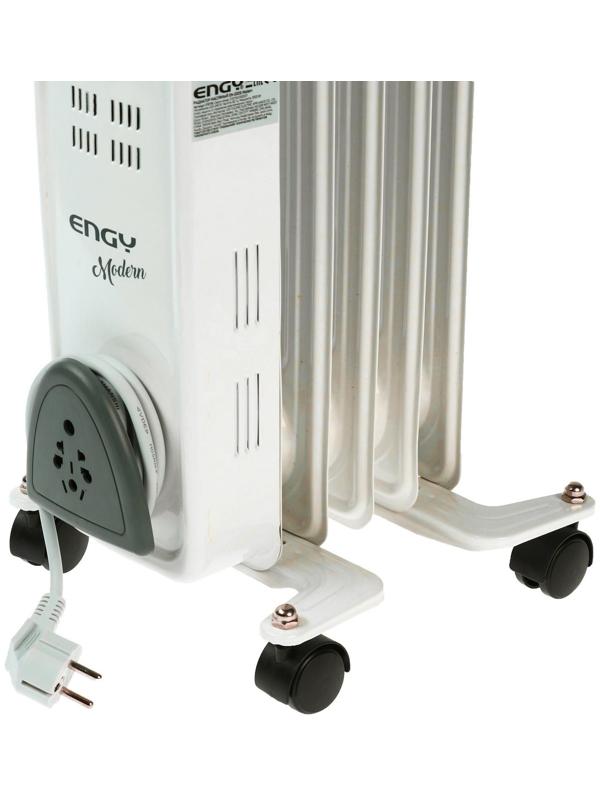 Обогреватель ENGY EN-2205 Modern, масляный, 1000 Вт, 5 секций, белый