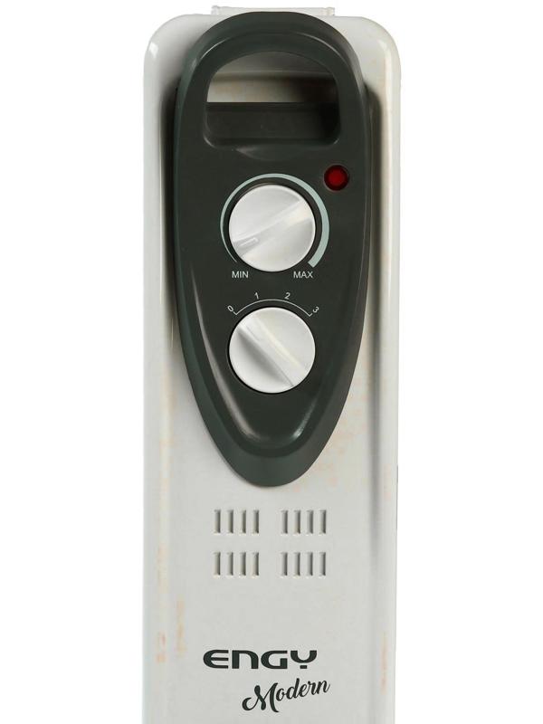 Обогреватель ENGY EN-2205 Modern, масляный, 1000 Вт, 5 секций, белый
