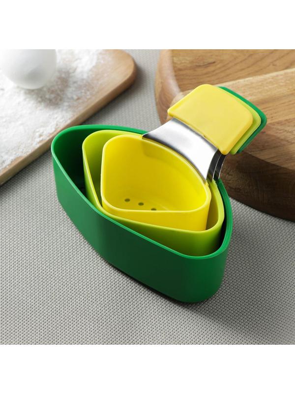 Набор для приготовления на пару, 3 шт, 16×13,5×6,5 см, цвет МИКС