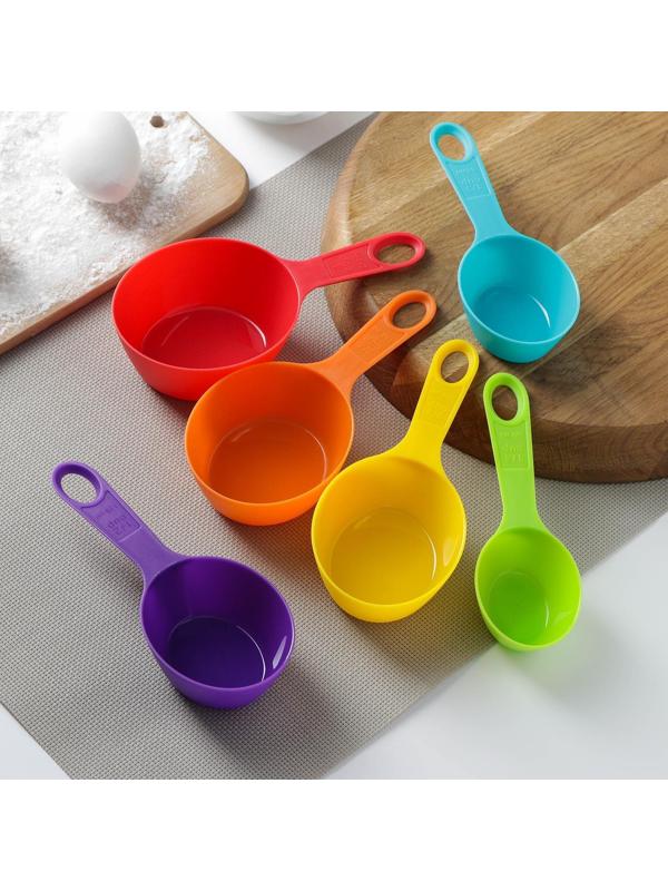 Набор мерных ложек Доляна «Заряд», 12 шт, 22×8×1,5 см, цвет МИКС