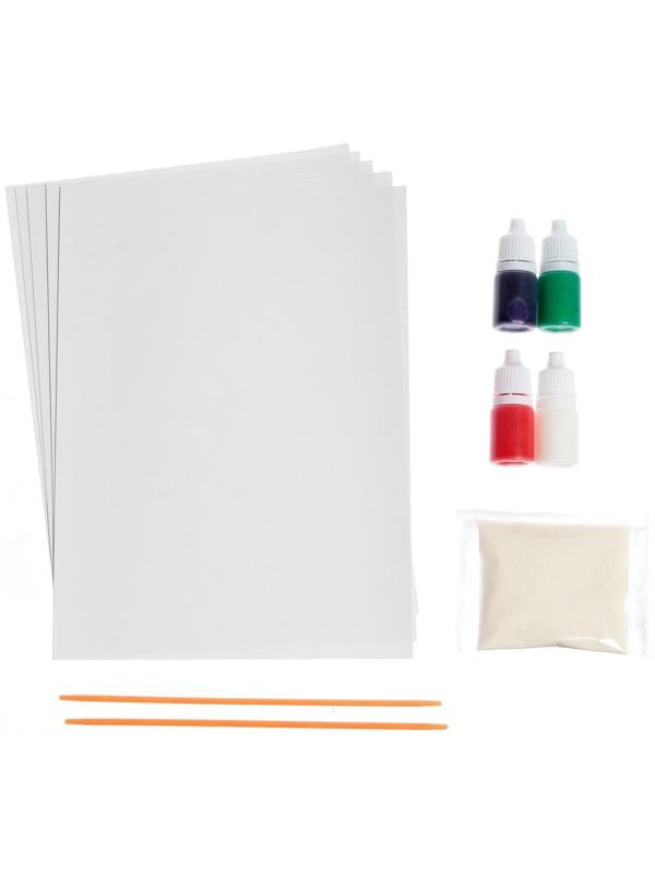 Набор для рисования эбру «С Новым годом! Дед Мороз»