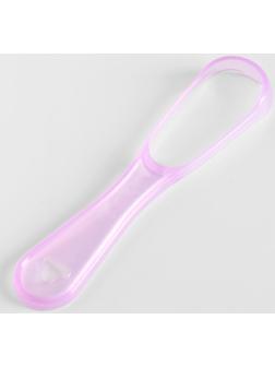 Скребок для чистки языка, фиолетовый