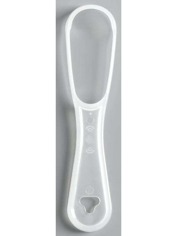 Скребок для чистки языка, прозрачный