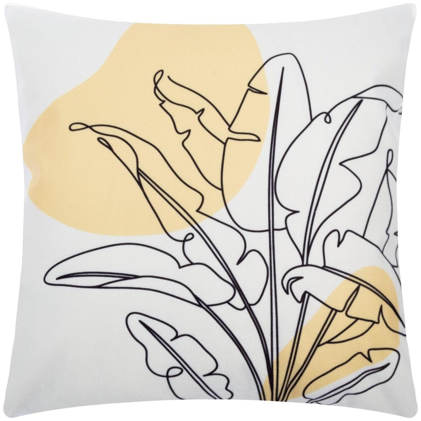 Наволочка декоративная Этель «Листья» 40х40 см, 100% п/э