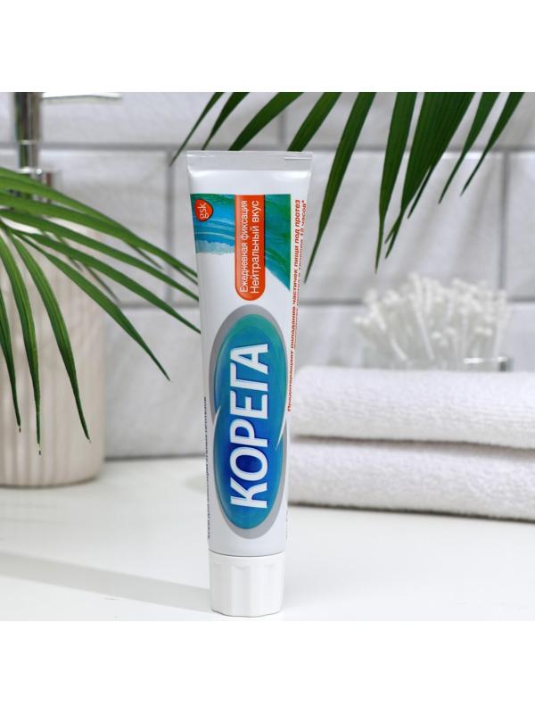 Крем для фиксации зубных протезов Корега, нейтральный вкус, 70 г