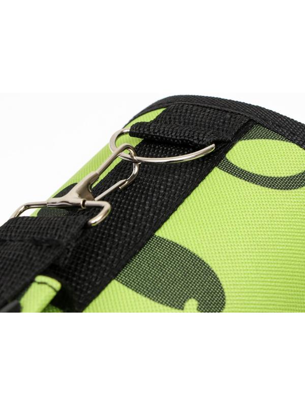 Сумка-переноска для кошек и собак, каркасная «Цветы», размер S, 37,5 х 17 х 22 см