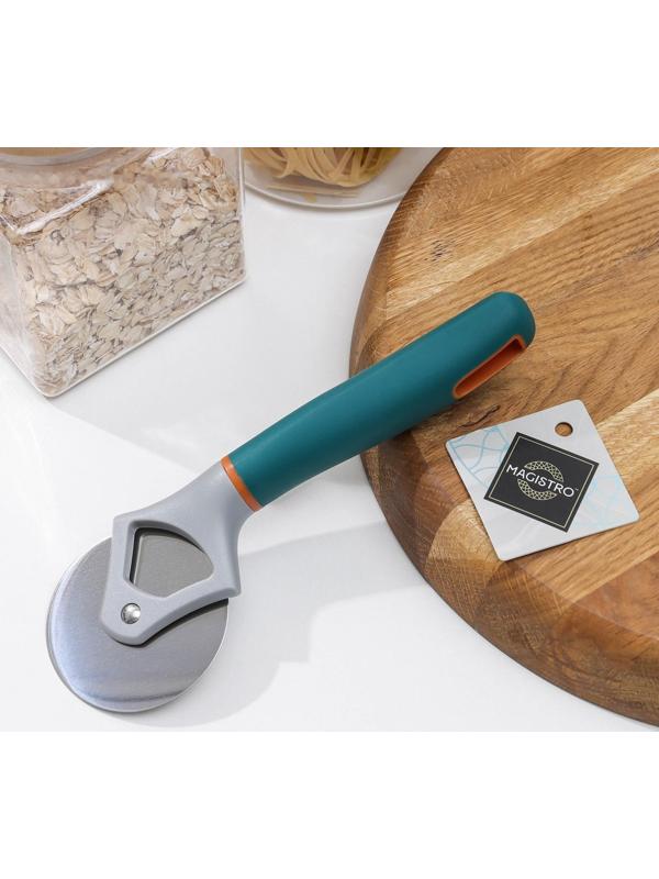 Нож для пиццы и теста Magistro Coral, 20 см, цвет серый