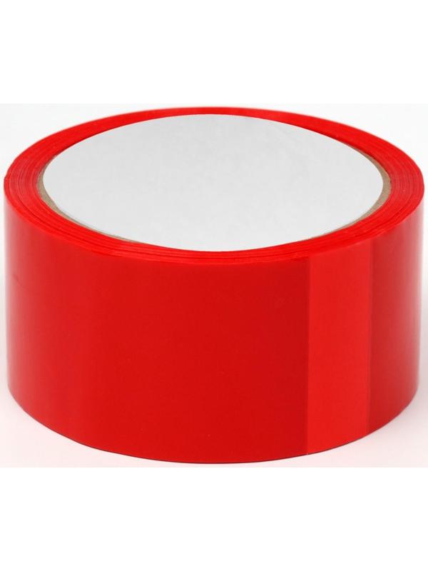 Клейкая лента 48*50 45 мкм, красный