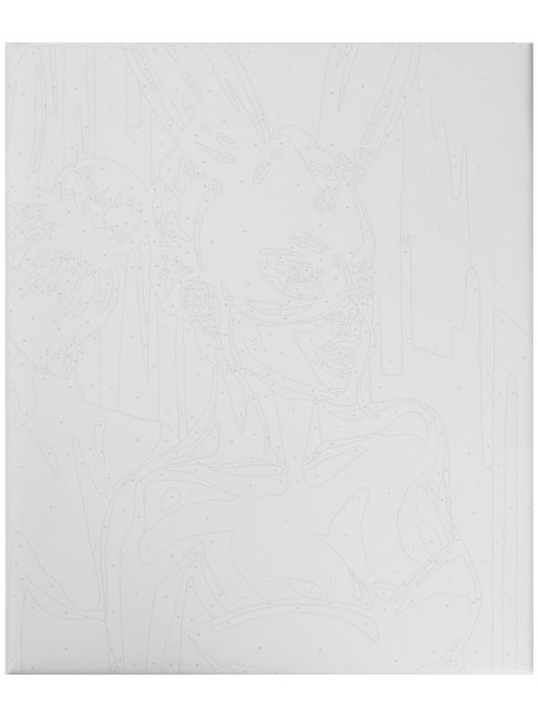 Картина по номерам на холсте с подрамником «Дерзкая девушка» 40х50 см