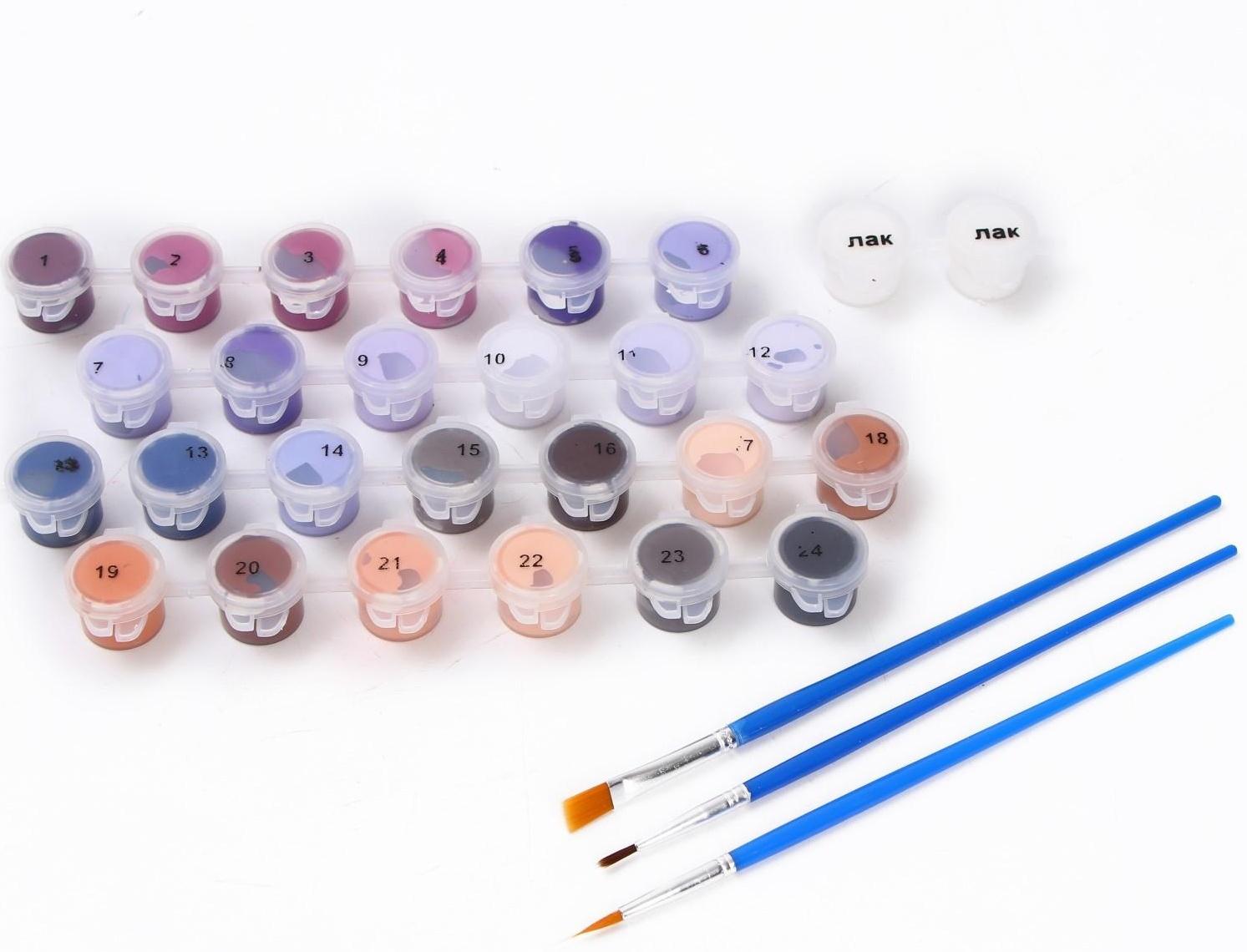 Картина по номерам на холсте с подрамником «Страстный танец» 40х50 см