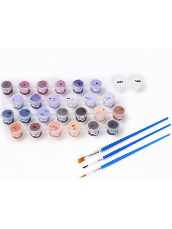 Картина по номерам на холсте с подрамником «Страстный танец» 40х50 см