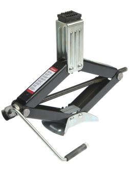 Домкрат ромбический ТУНДРА, с резиновой опорой, высота подъема 220 - 500 мм, 2 тонны