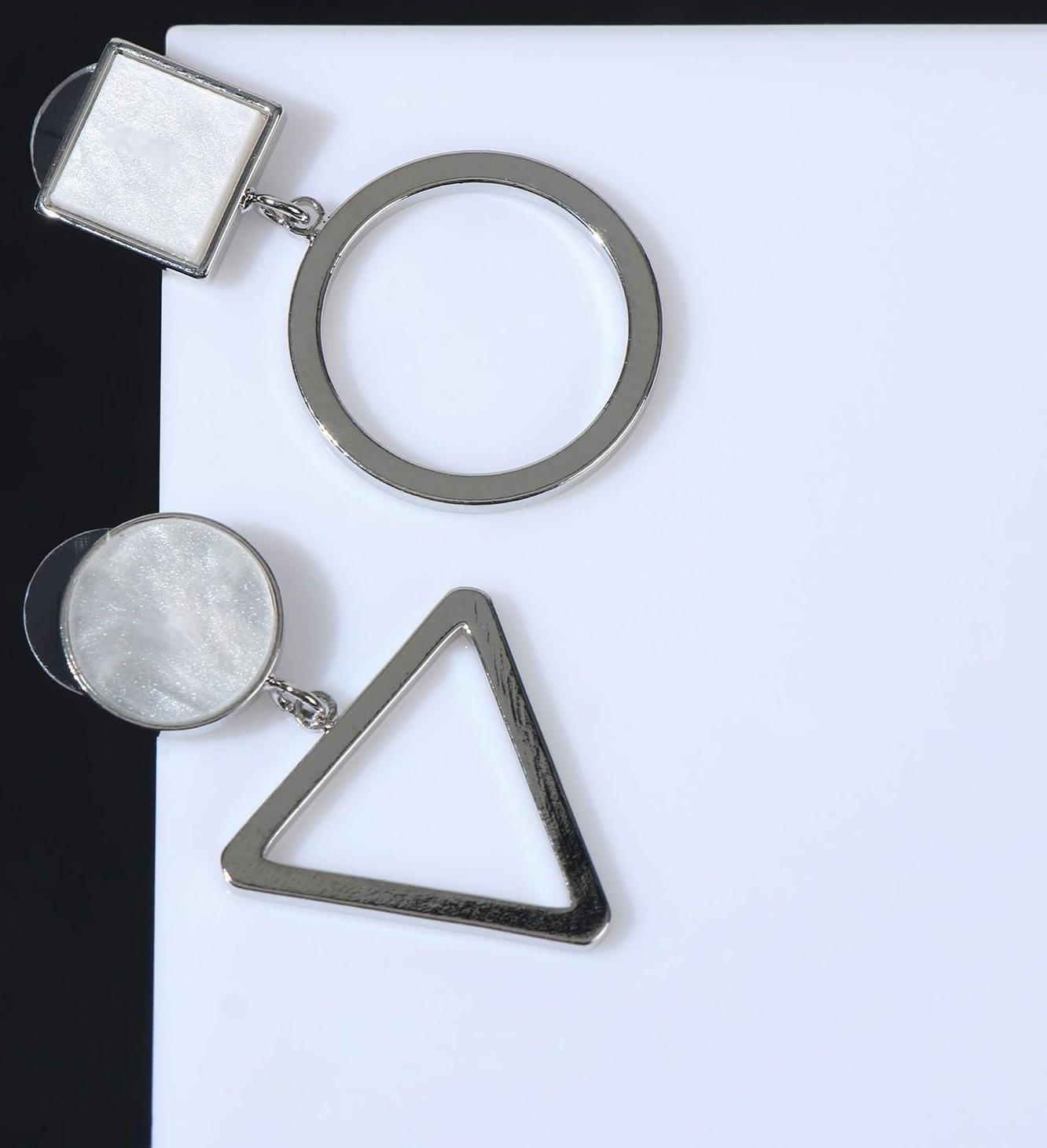 Серьги с перламутром 