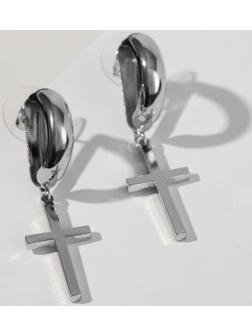 Серьги металл 