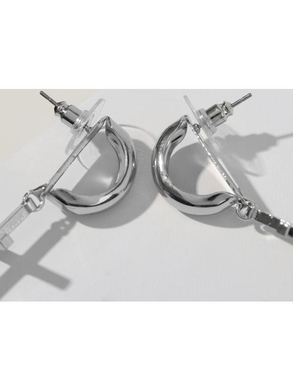 Серьги металл 