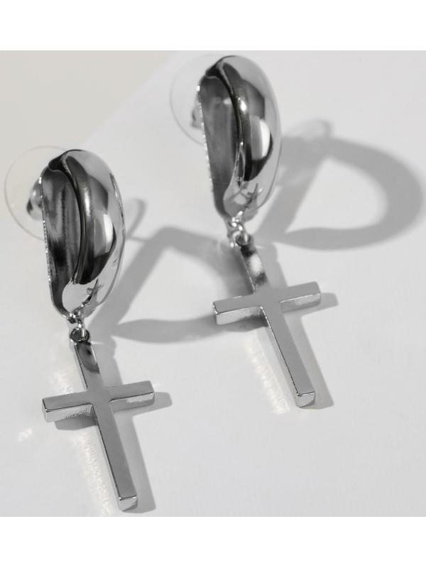 Серьги металл 