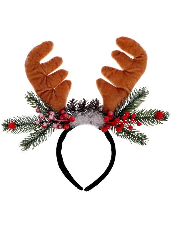 Карнавальный ободок «Рога» с веточками