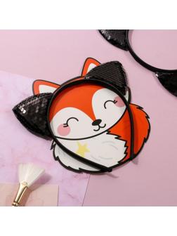 Ободок для волос ушки кисы, чёрный