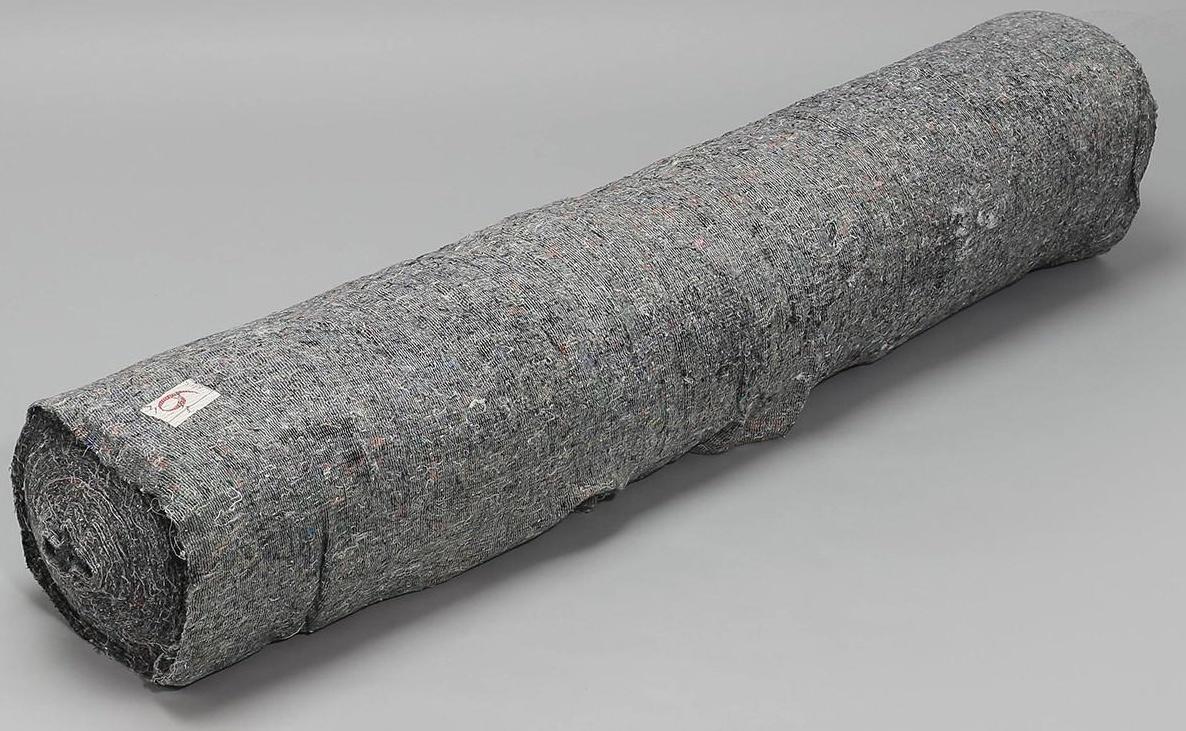 Холстопрошивное полотно (ХПП), ширина 150 см, 50 пог.м, плотность 170 г/м ,2,5 мм, цвет серый