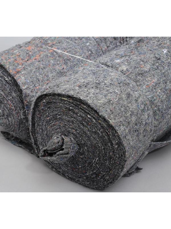 Холстопрошивное полотно (ХПП), ширина 150 см, 50 пог.м, плотность 170 г/м ,2,5 мм, цвет серый