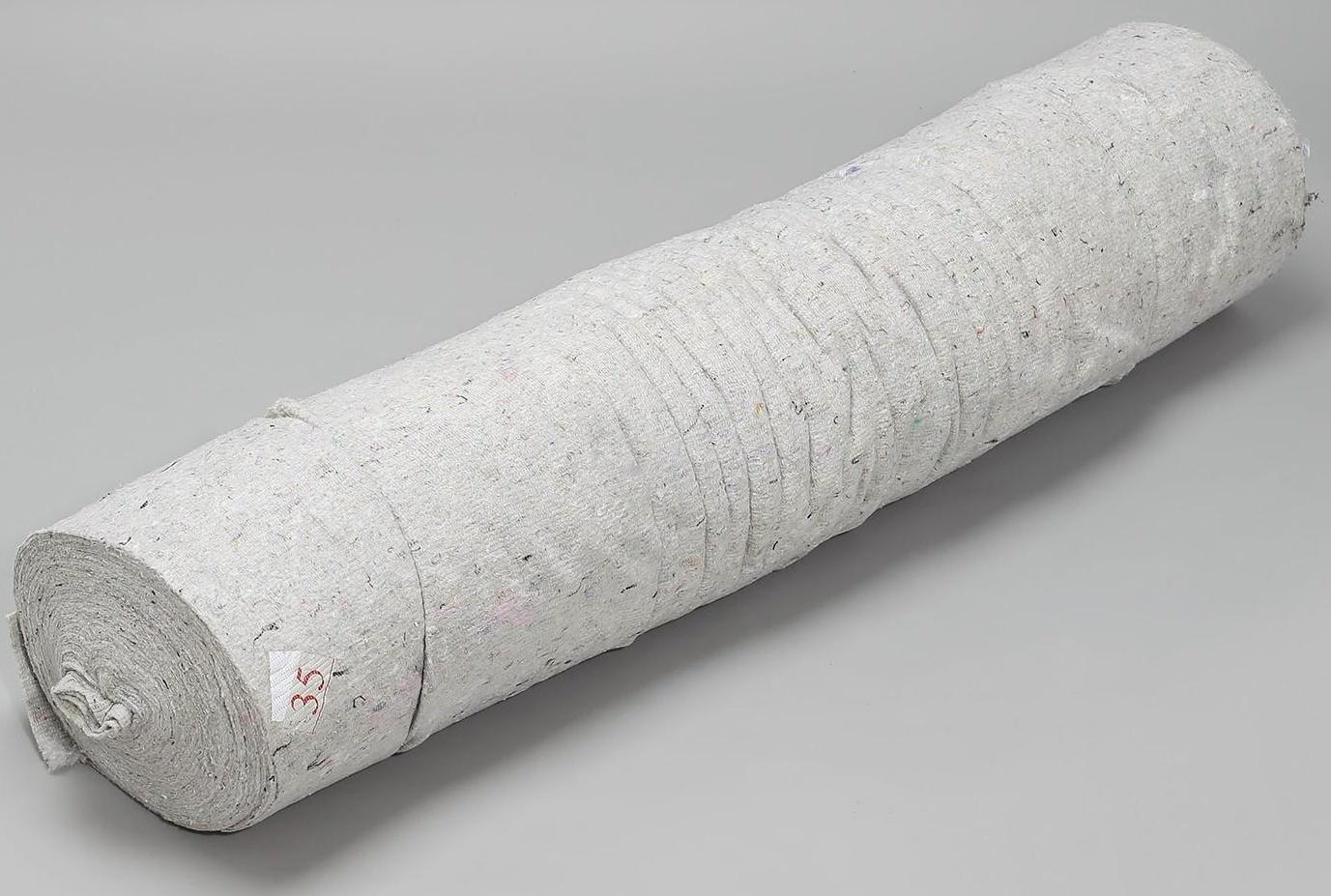 Холстопрошивное полотно (ХПП), ширина 150 см, 50 пог.м, плотность 170 г/м, 2,5 мм, цвет серо-белый