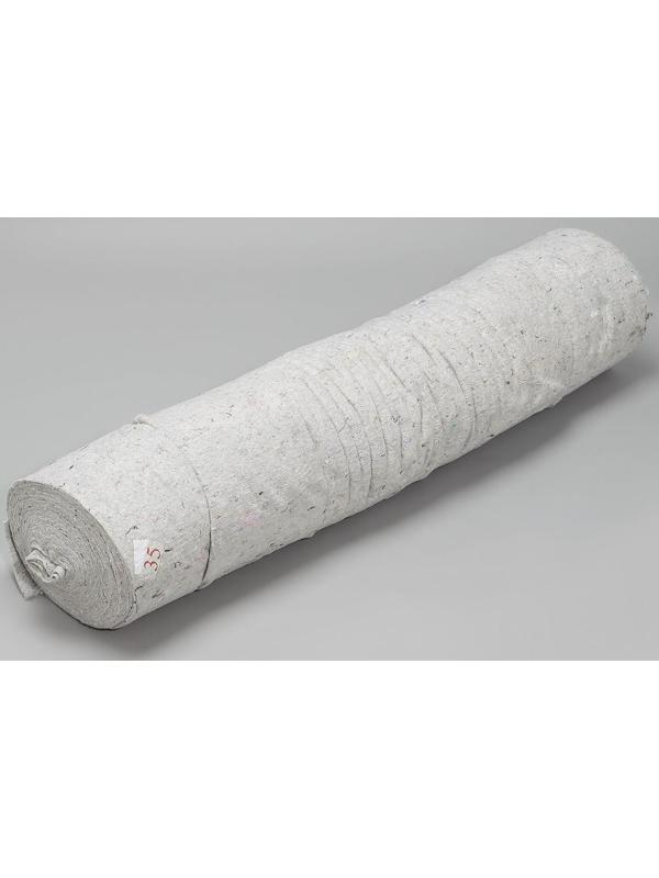 Холстопрошивное полотно (ХПП), ширина 150 см, 50 пог.м, плотность 170 г/м, 2,5 мм, цвет серо-белый