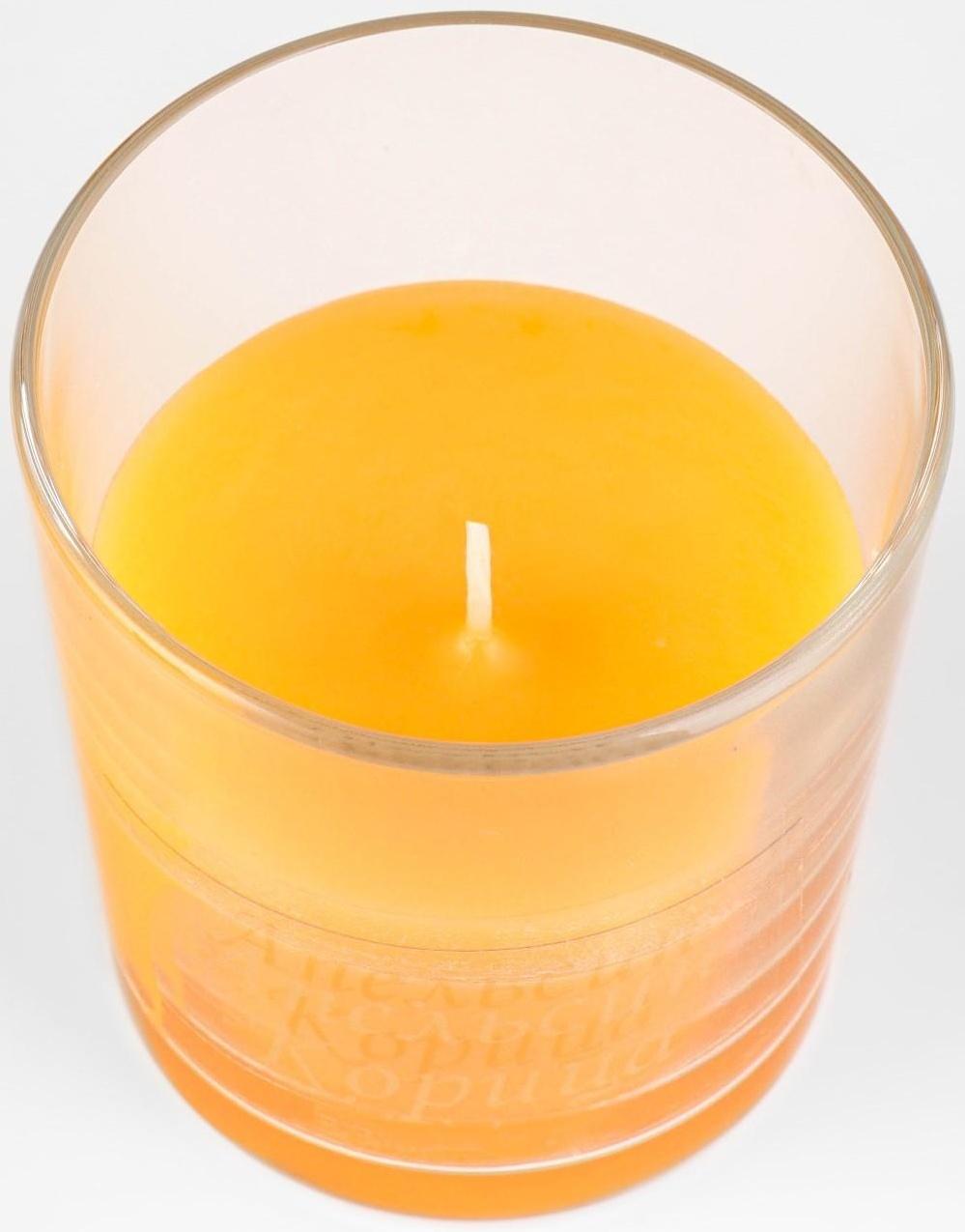 Свеча в стакане ароматическая 