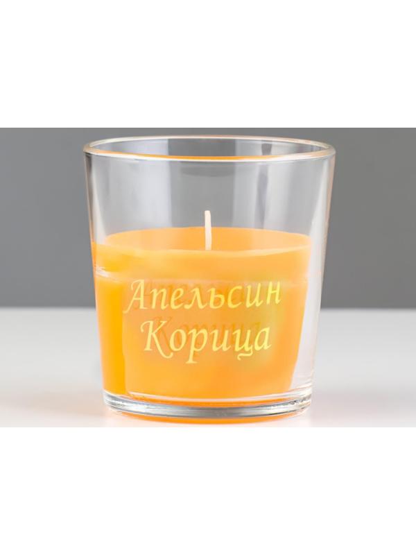 Свеча в стакане ароматическая 