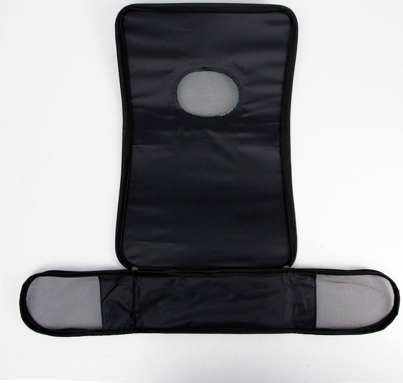 Сумка-переноска для кошек и собак, каркасная «Играющие котики», размер M, 45 х 21 х 27 см, голубая