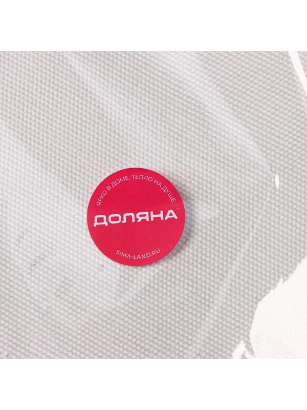 Корзина бельевая текстильная Доляна «Тигра», с ручками, 38×27×37 см