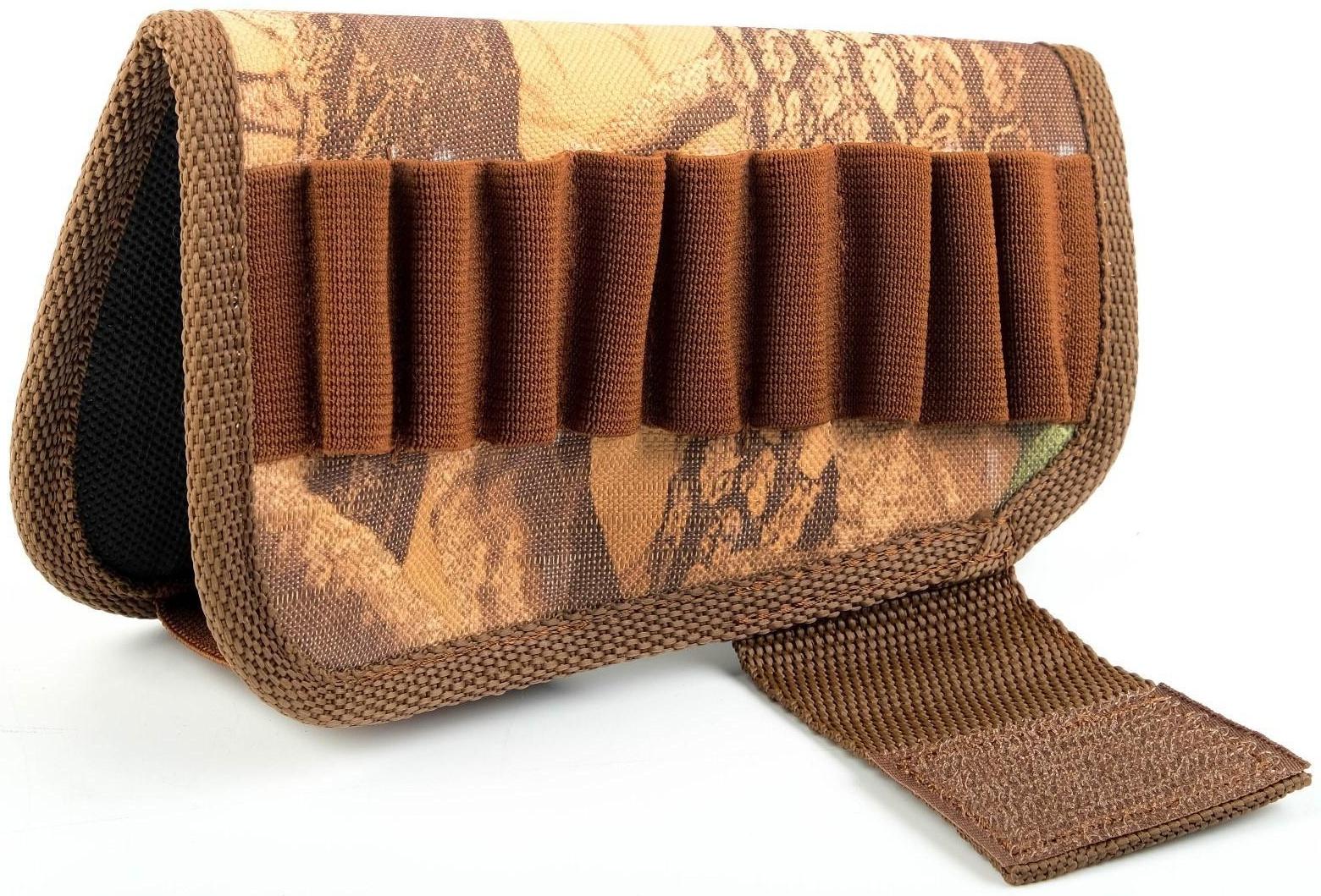 Патронташ на приклад под калибр 7,62 мм, на 9 патронов, ткань